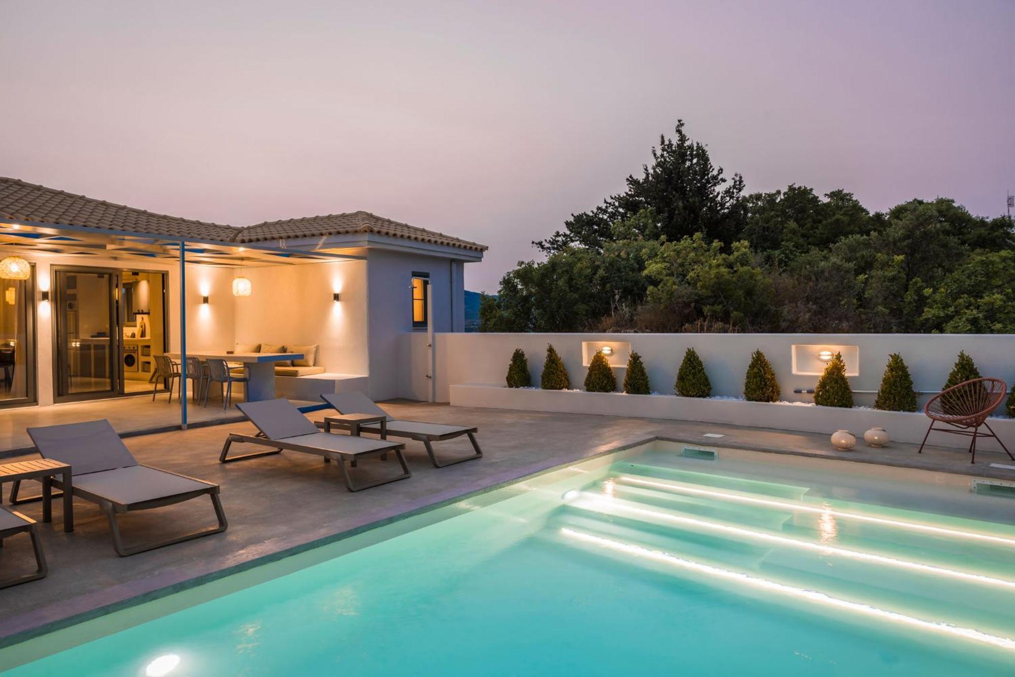 Villa Mirto - Iris Sunset Villas Lépedha Exterior foto